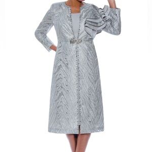 Zonya / Asho Ruffle  Devine Queen Collar Jacket & Dress